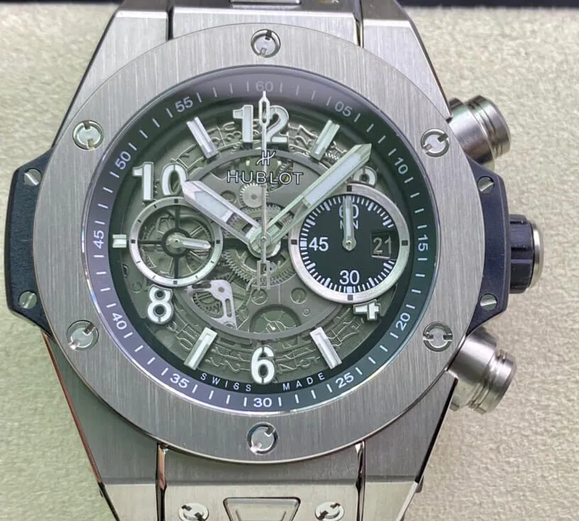Hublot Big Bang 421.NX.1170.RX ZF Factory 1:1 Best Edition Replica Watch Black Strap